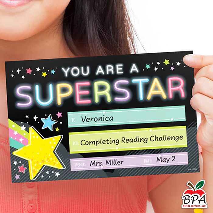 CTP • Certificados "Star Bright Superstar - Awards"