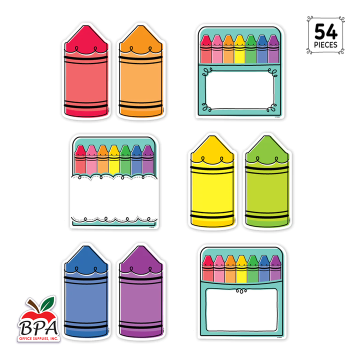 CTP • Cut-outs "Core Decor Doodle Crayons"