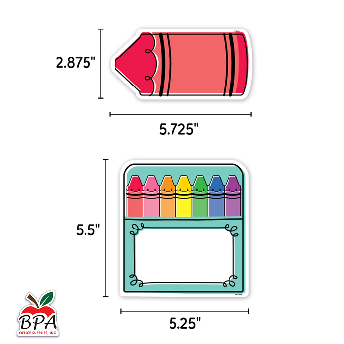 CTP • Cut-outs "Core Decor Doodle Crayons"