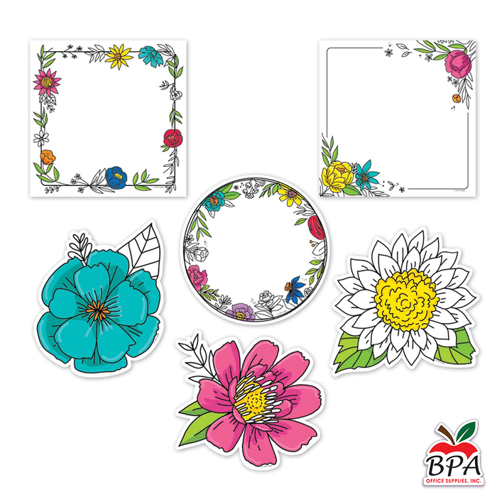 CTP • Cut-outs "Doodly Blooms"