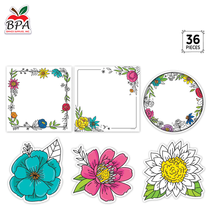 CTP • Cut-outs "Doodly Blooms"