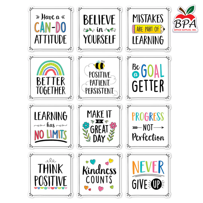 CTP • Cut-outs "Positive Mindset"