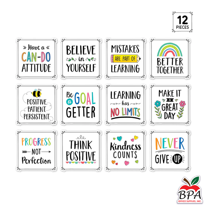 CTP • Cut-outs "Positive Mindset"