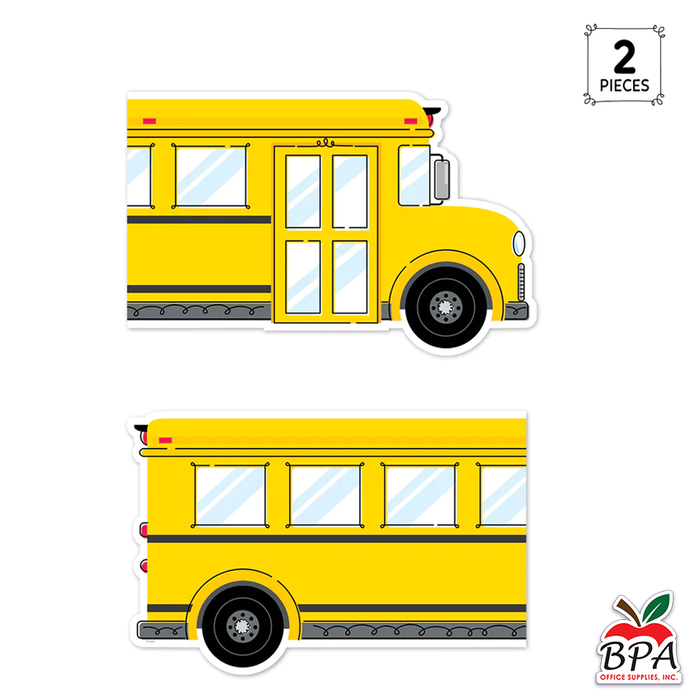CTP • Giant Banner "Core Decor School Bus"