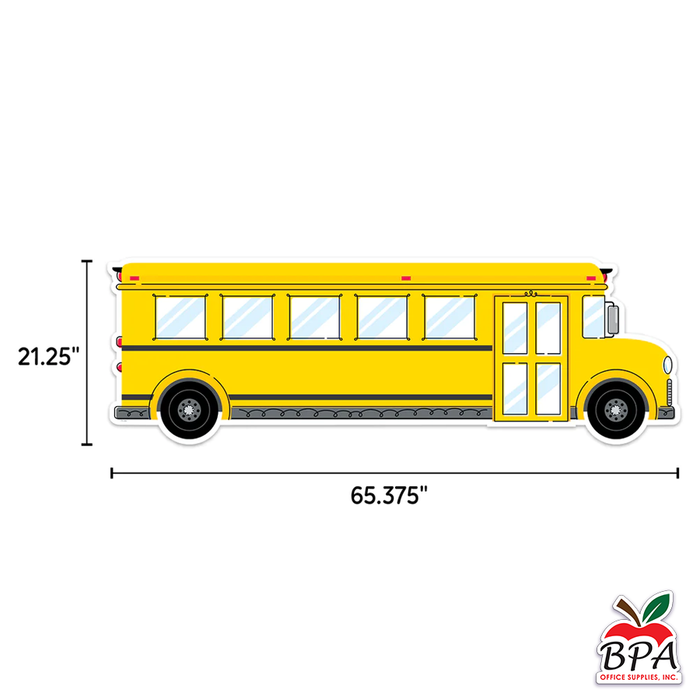 CTP • Giant Banner "Core Decor School Bus"