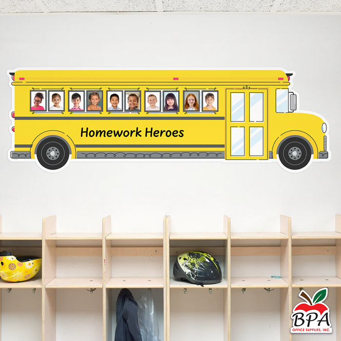 CTP • Giant Banner "Core Decor School Bus"