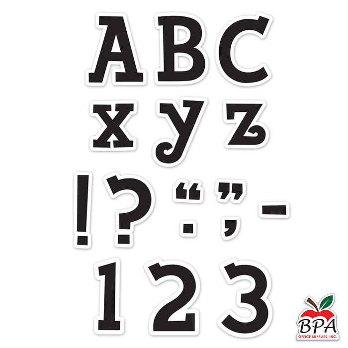 CTP • Letras decorativas "Fancy Black"