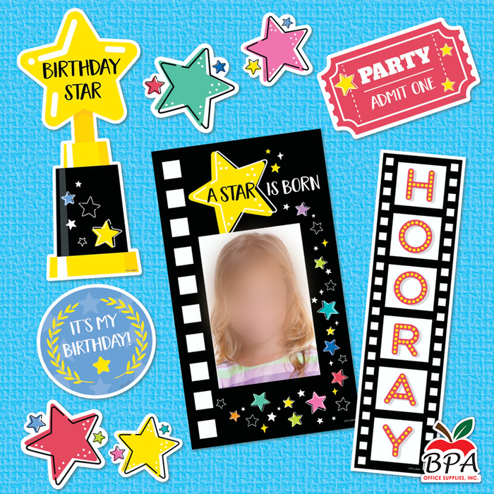 CTP • Mini Set decorativo "Star Bright Happy Birthday"