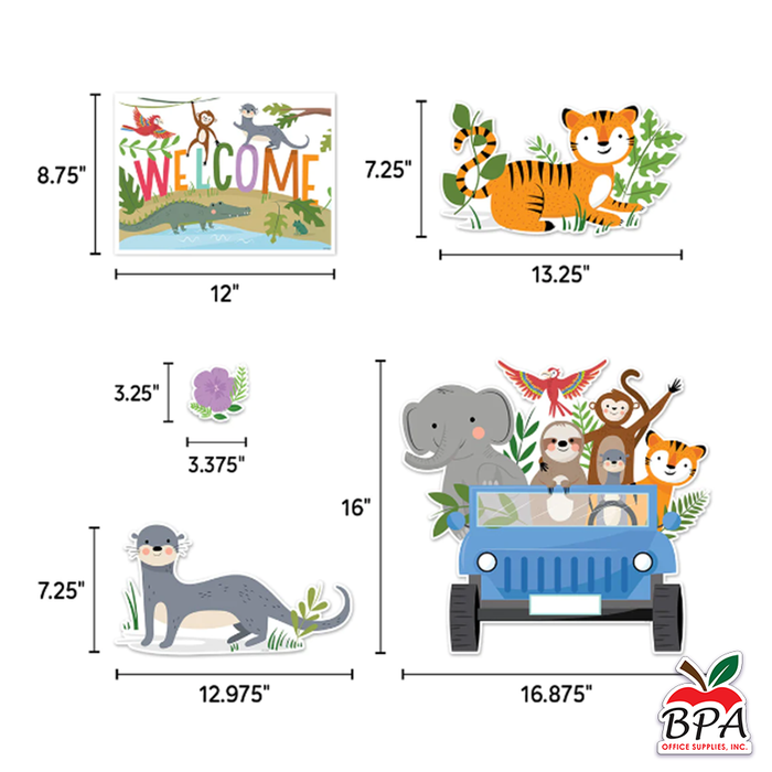 CTP • Set decorativo "Jungle Friends"