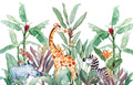 Cute Fairy Animals Cartoon Wallpaper Mural