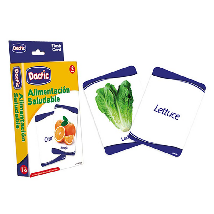 Dactic •  "Flash cards" - Alimento Saludable