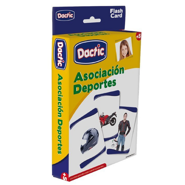 Dactic •  "Flash cards" - Asociación deportes