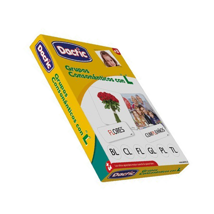 Dactic •  "Flash Cards" - Consonantes con "L"