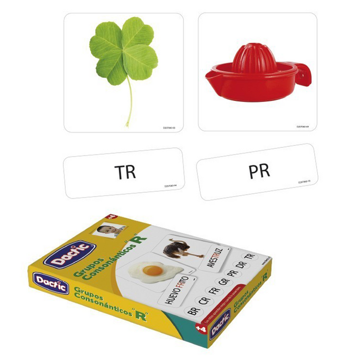 Dactic •  "Flash cards" - Grupo consonanticos con "R"