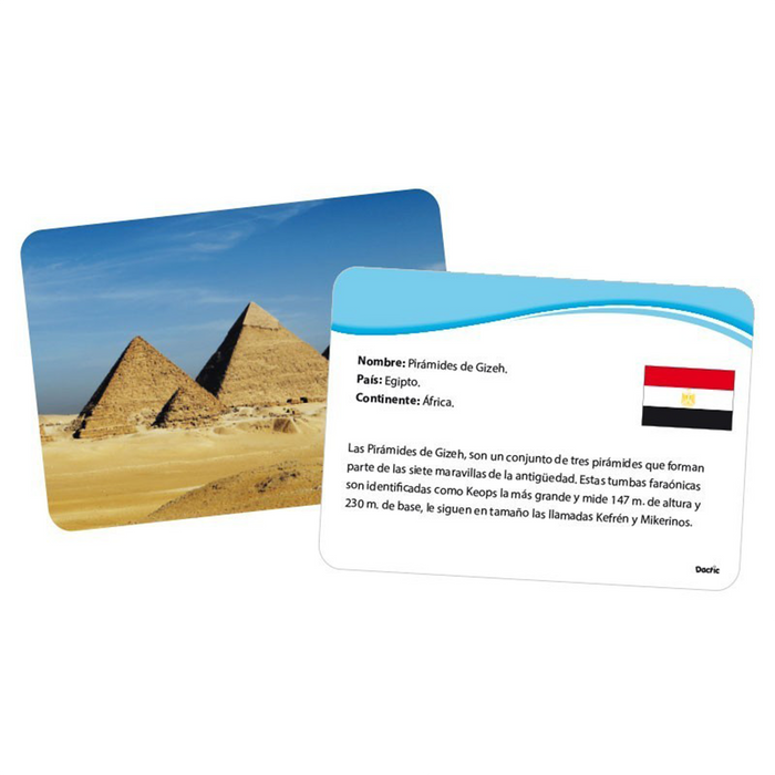 Dactic •  "Flash cards" - Lugares del mundo