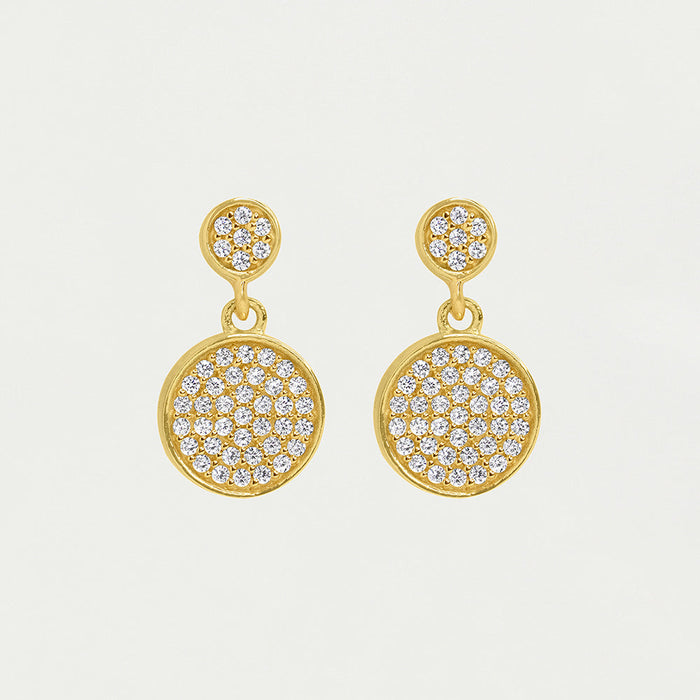 Dean Davdson Petit Pave Droplet Earrings