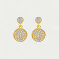 Dean Davdson Petit Pave Droplet Earrings