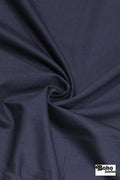 Denim Blue Wool Suiting Woven Fabric - Boho Fabrics - Woven, Fabric