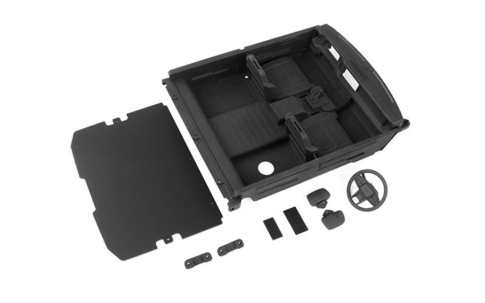 Detailed Interior Cab with Rear Deck Cover for Traxxas TRX-4 2021 Ford Bronco