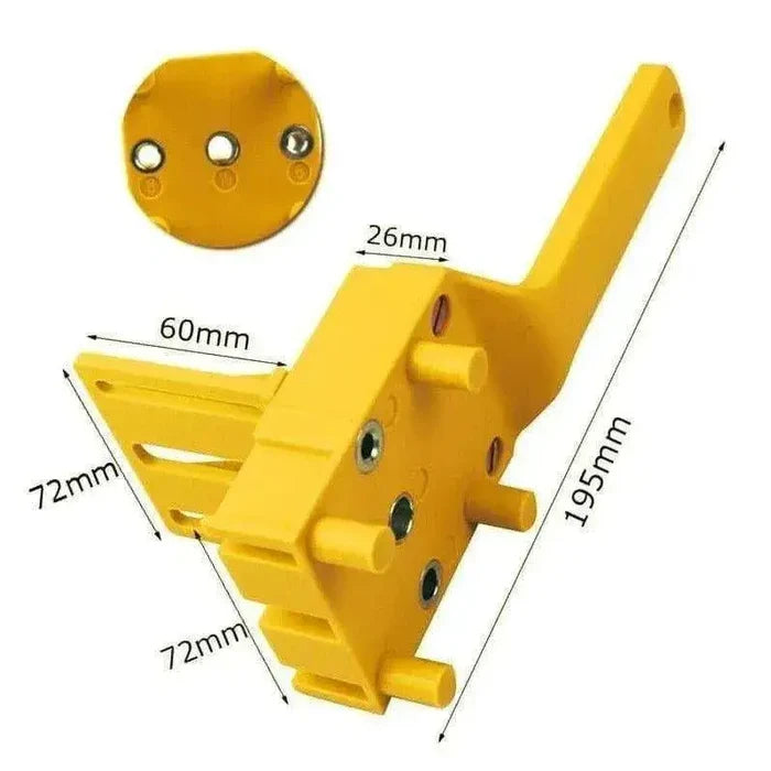Drill Locator Punch Positioner For Carpentry Drilling Guide DIY Woodworking Hand Tool Set