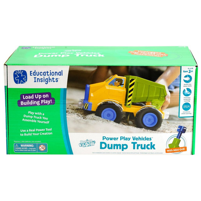 Educational Insights • Power Play Vehicles Dump Truck