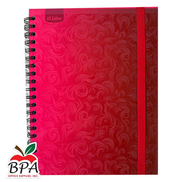 El Lider •  Libreta grande "Chroma Masculino"
