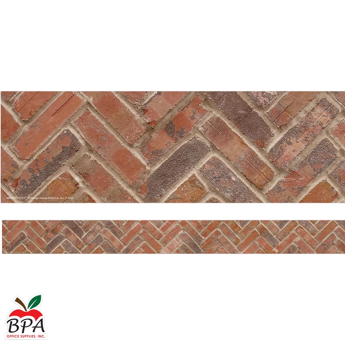 Eureka •  Borde "Curiosity Garden - Bricks"