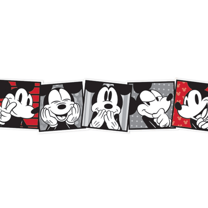Eureka •  Borde "Mickey Mouse - Throwback Selfies Deco"
