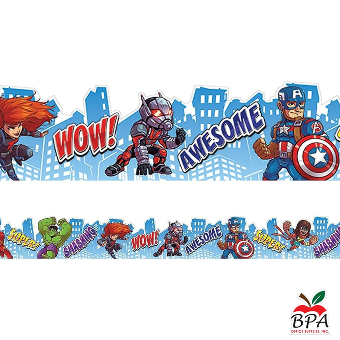 Eureka • Borde "Super Hero - Adventure City Scape"