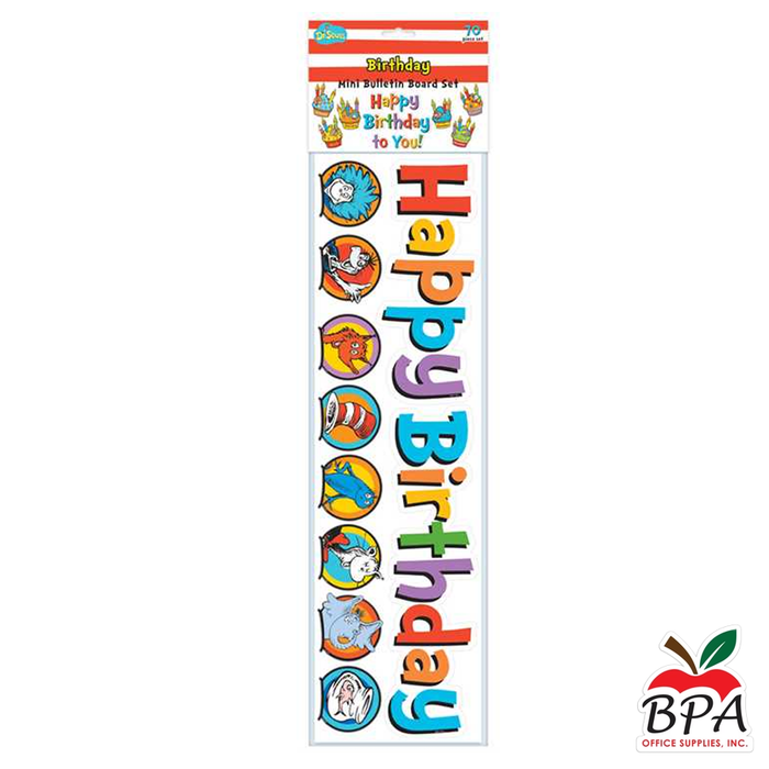 Eureka • Mini Set-decorativo "Dr Seuss - Birthday"