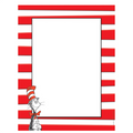 Eureka • Papel con borde decorativo "Dr. Seuss - The Cat in the Hat"