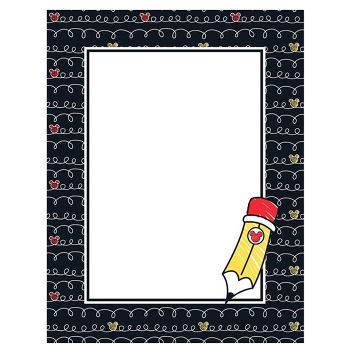 Eureka • Papel con borde decorativo "Mickey Mouse Color Pop!"