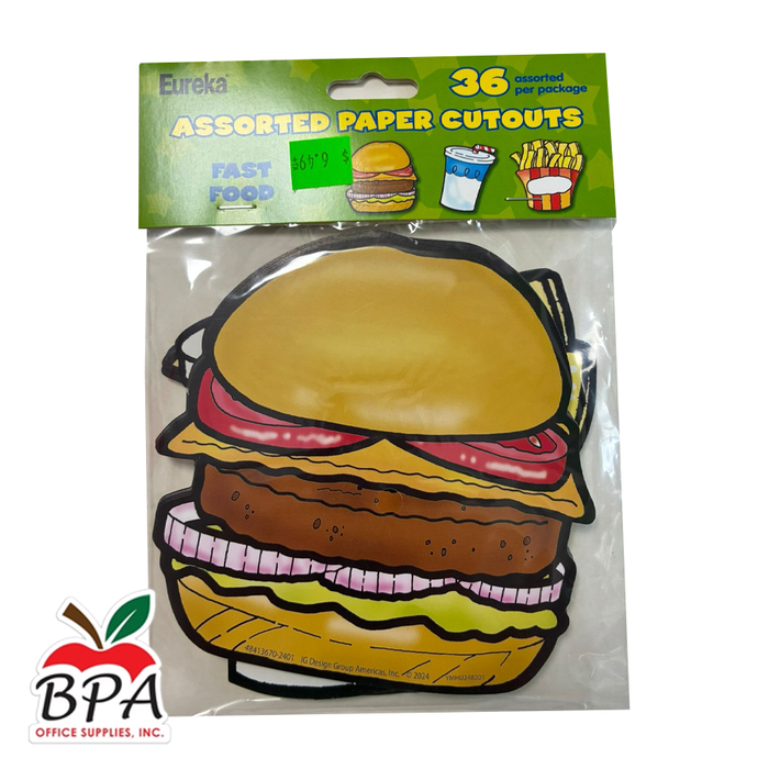 Eureka •  Paper cut-outs "Fast Food"