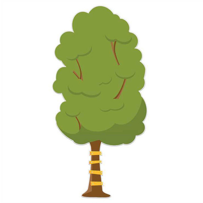 Eureka •  Set decorativo "A Teachable Town - Large Seasonal Tree House"