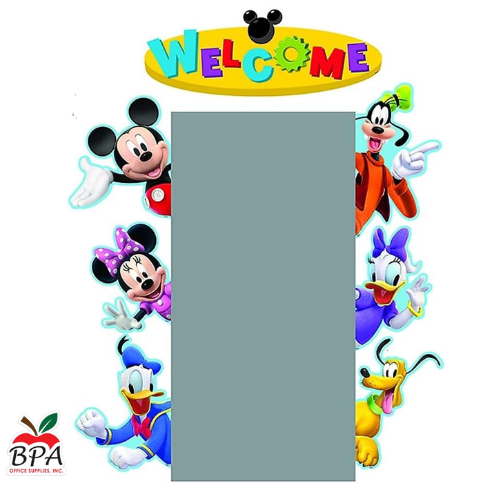 Eureka •  Set decorativo "Mickey Mouse House Club - Welcome - Go Around"