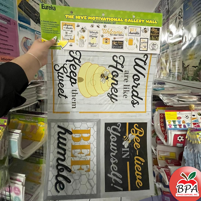Eureka •  Set decorativo motivacional "The Hive"