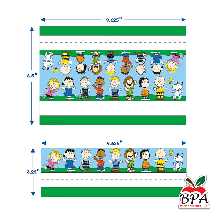 Eureka •  Tented Name Plates "Peanuts"