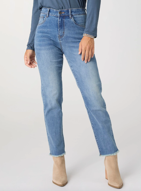 EverStretch Straight Ankle with Raw Bottom