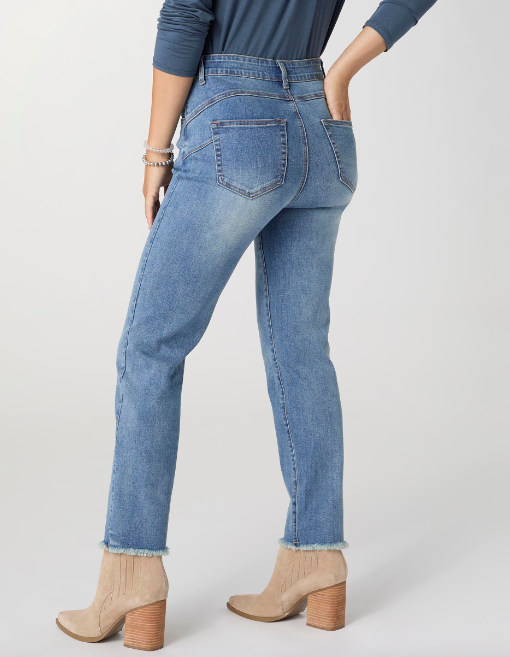 EverStretch Straight Ankle with Raw Bottom