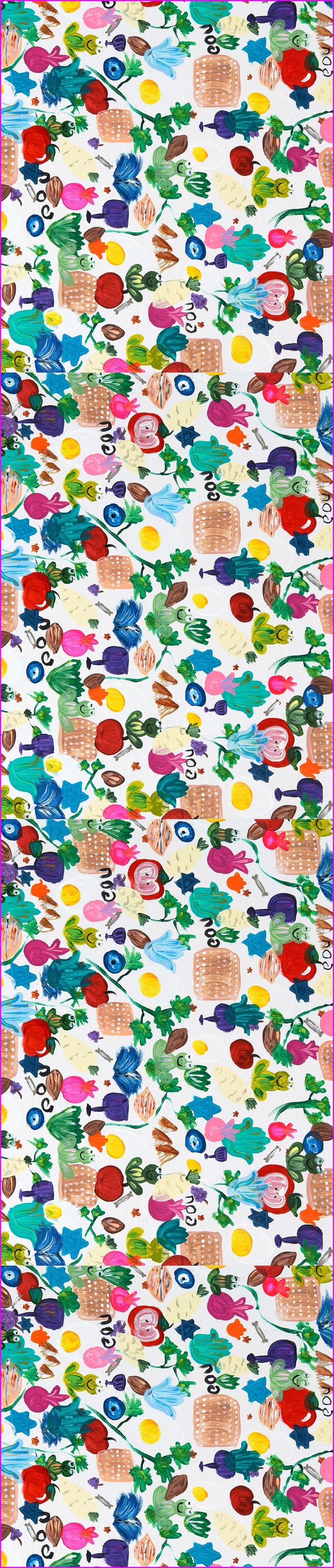Everything Passover Table Runner 16x178 Custom
