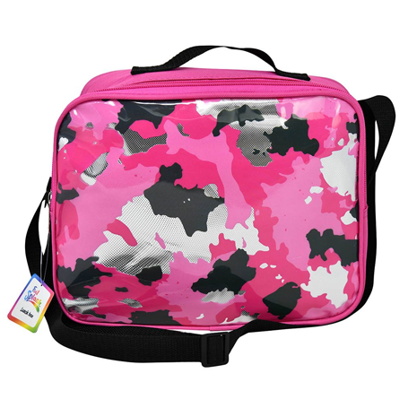 Foil Splash •  Lonchera Camouflage Rosa