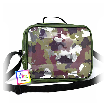 Foil Splash •  Lonchera Camouflage Verde