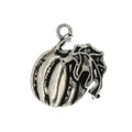 FOOD PUMPKIN 17 X 20 MM PEWTER CHARM