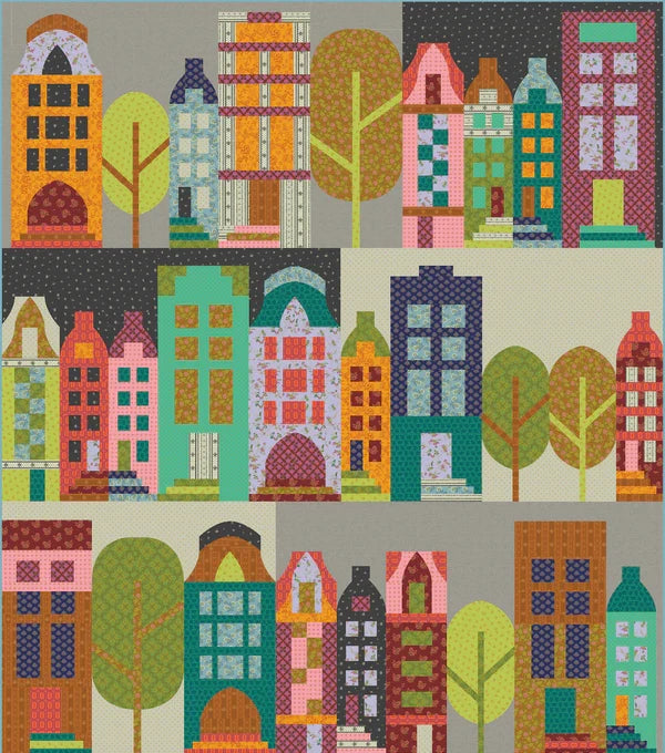 FreeSpirit Fabrics - Park Place Quilt Kit by Sew Kind of Wonderful
