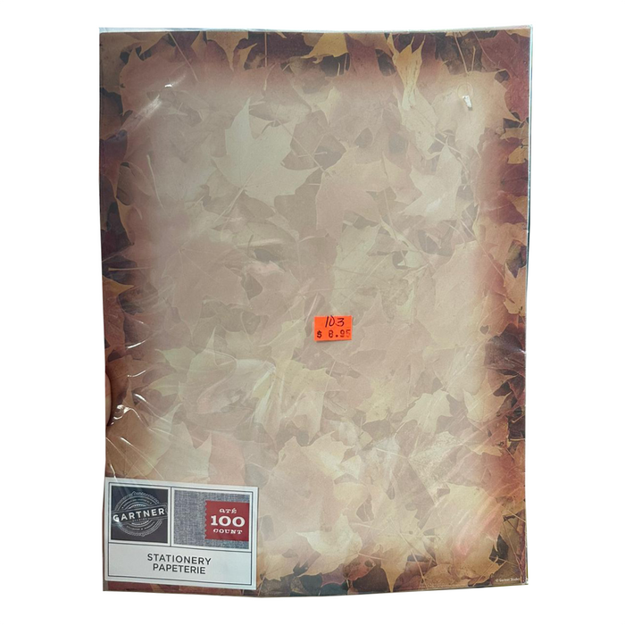 Gartner • Papel con borde decorativo "Autum Leaves"