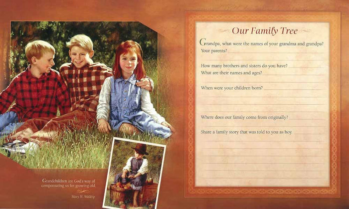 Grandpa, Do You Remember When? - Journaling & Memory Book