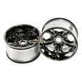 CEN Racing GS287A 7.5 wheel 23mm hex gunmetal chrome 131x80mm 0mm offset