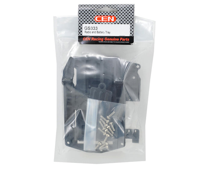 CEN Racing GS333 radio and battery tray alternate view