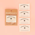 Handmade with Love Organic Cotton Write - In Quilt Labels - Boho Fabrics -
