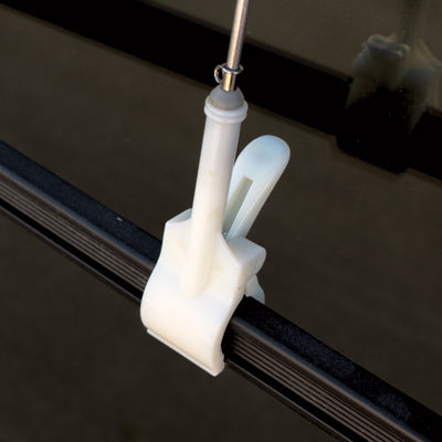 Holiday 3D Mini Teardrop Flag w/ Gator Clip Base
